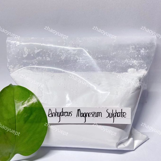 600 Mesh Magnezyum Sülfat Suz 98% Min Inorganik Bileşik Toz 0