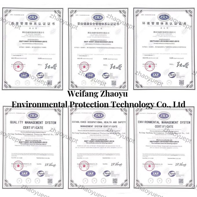 Çin Weifang Zhaoyu Environmental Protection Technology Co., Ltd. şirket Profili 0